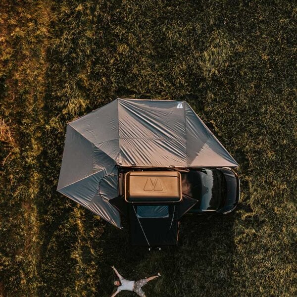 spark 2 tent MARS08 Air 8+8m2 Large Space MARS Army Green Camo Black Dar – The Camp Neue Sonnensegel der Internationalen SilverFire Größe:4 x 6 The Ozark Trail 2