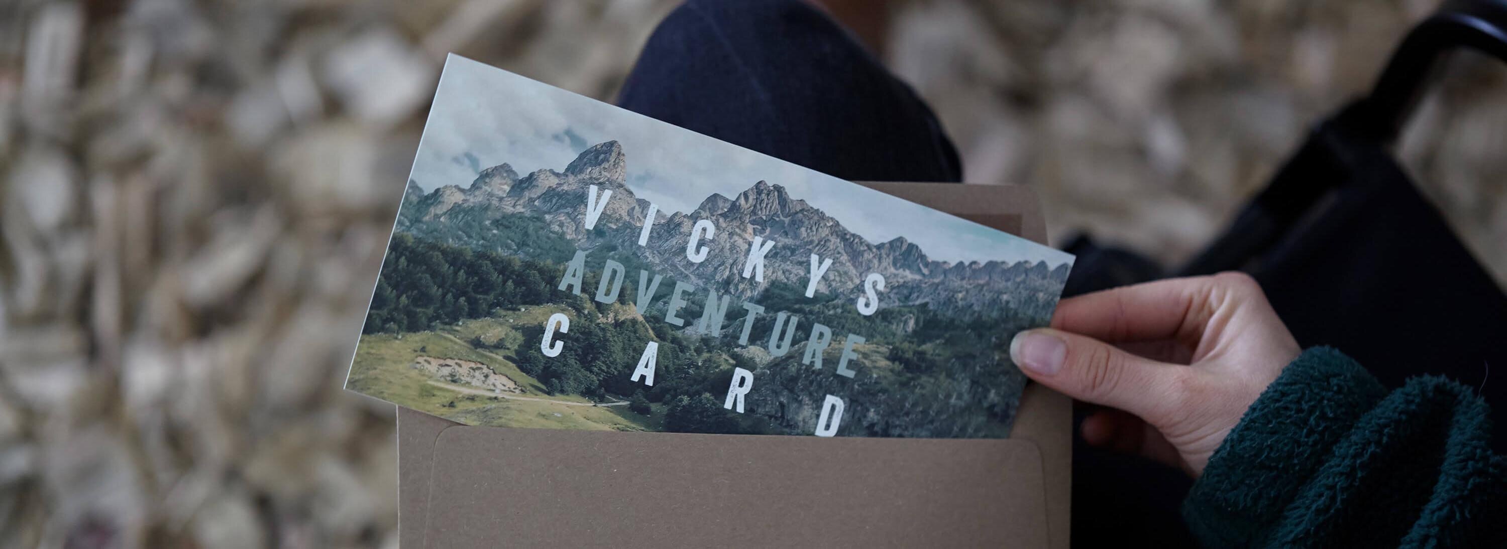 Vickys Adventure Card Vouchers