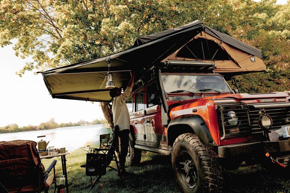 180° side awning 200 cm