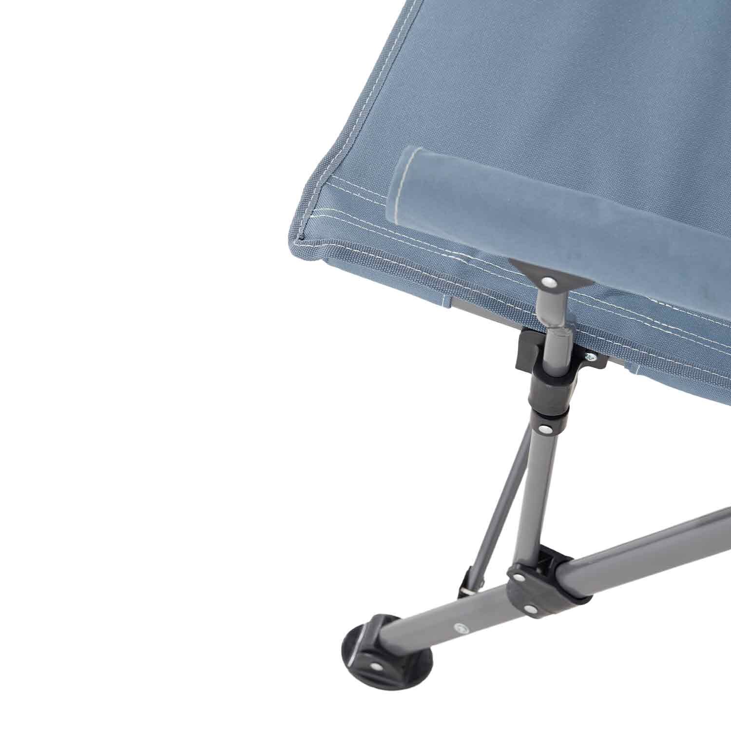 Stable footing on uneven ground.