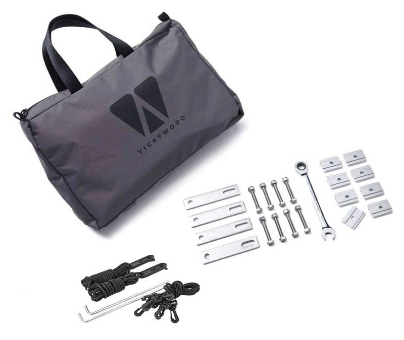 rooftent accessoires for setup