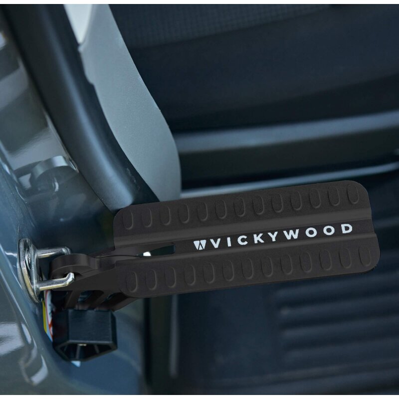 VICKYWOOD Universal Auto Tür Trittstufe 2.0 Klappbar 180Kg schwarz, 49,99 €