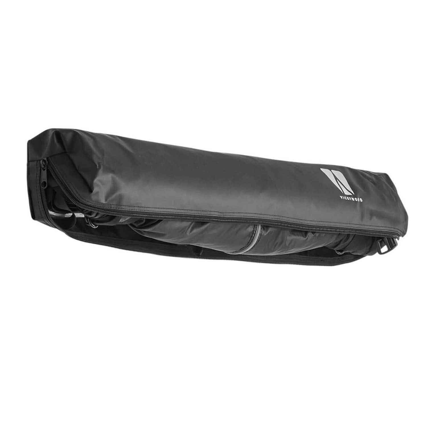 VICKYWOOD shower tent folded in transport cover
