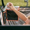 Shower Tent With Rain Cover 100 cm black