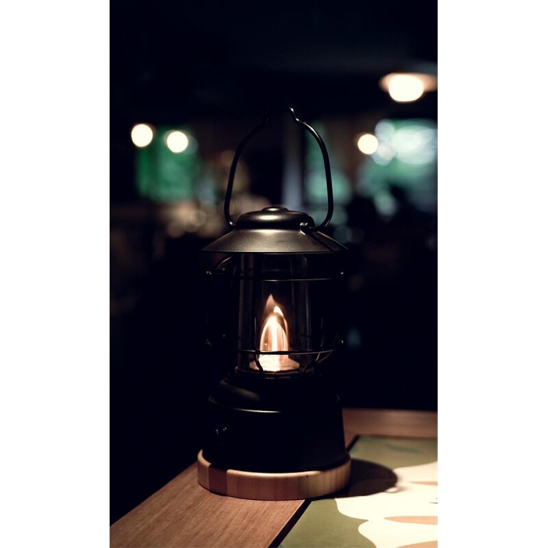 WOODY LANTERN – Dimmable Rechargeable Camping Lamp with Power Bank