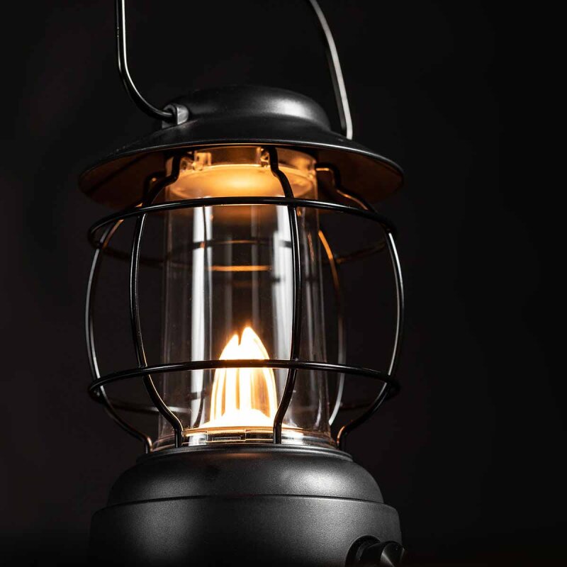 WOODY LANTERN – Dimmable Rechargeable Camping Lamp with Power Bank