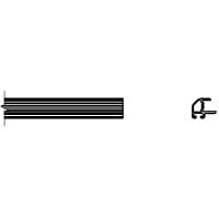VICKYWOOD Roof Rack S-Profile S10A 1530 mm – Black Aluminium