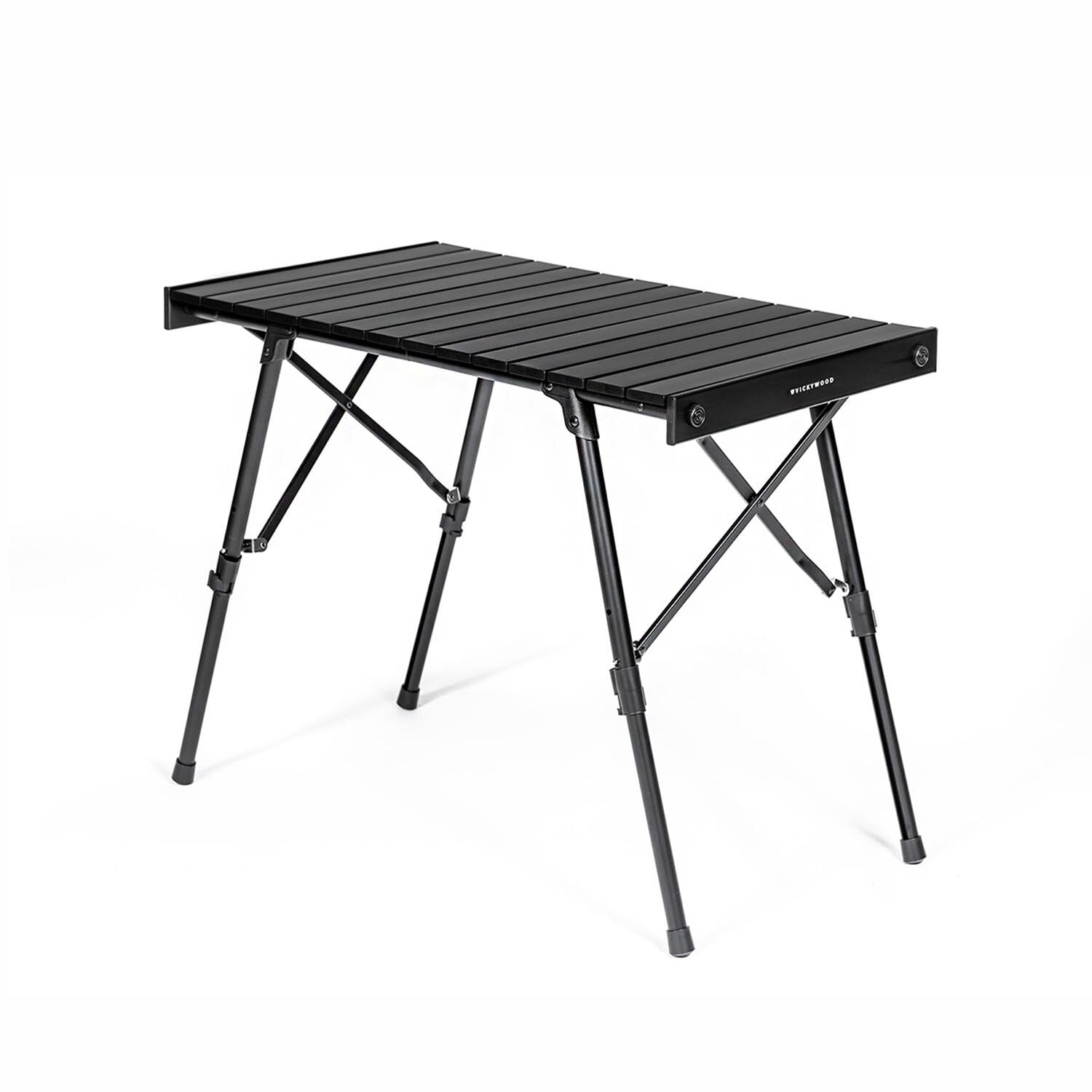 VICKYWOOD Ultralight Aluminum Camping Table – Adjustable Height