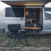 Set Campingstuhl und -tisch VICKYWOOD Premium