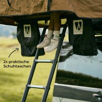 Rooftop Tent BIG WILLOW 140 earthy-yellow
