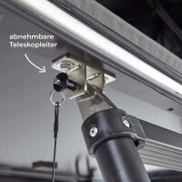 Hybrid-Dachzelt MIGHTY OAK Gen.3 190 ECO grau