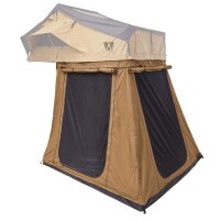 Awning to roof tent BIG WILLOW 220 golden brown