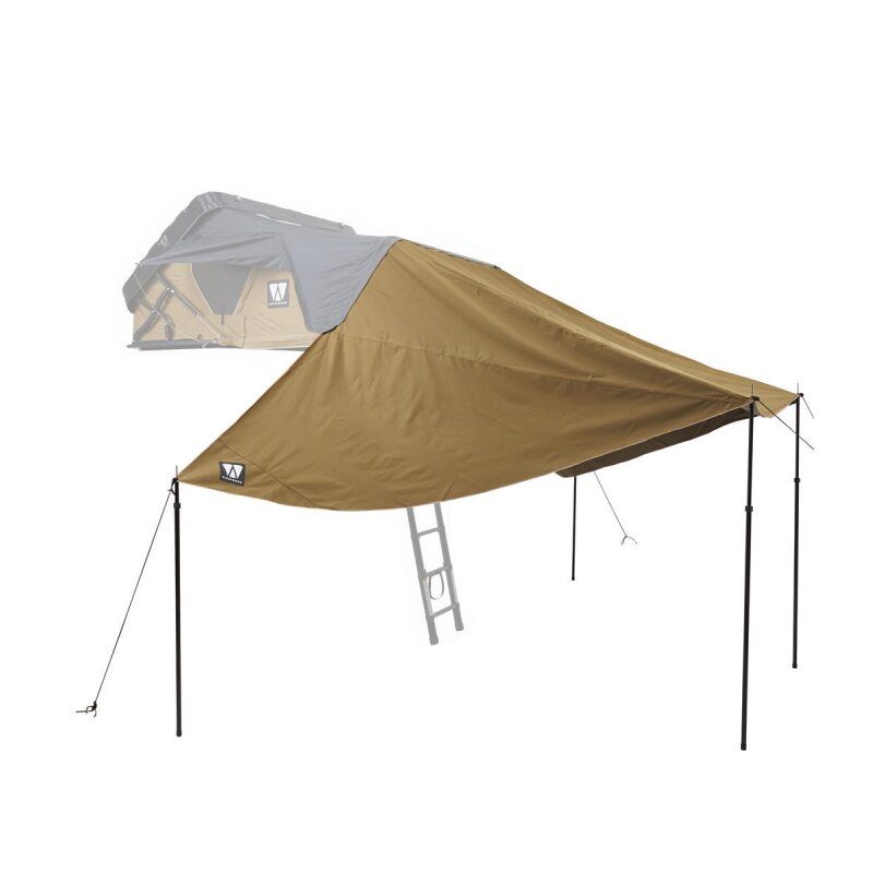 Sun awning for roof tent mighty oak Gen 2.0 190