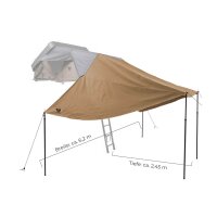Tarp for Rooftop Tent MIGHTY OAK GEN 2.0 190