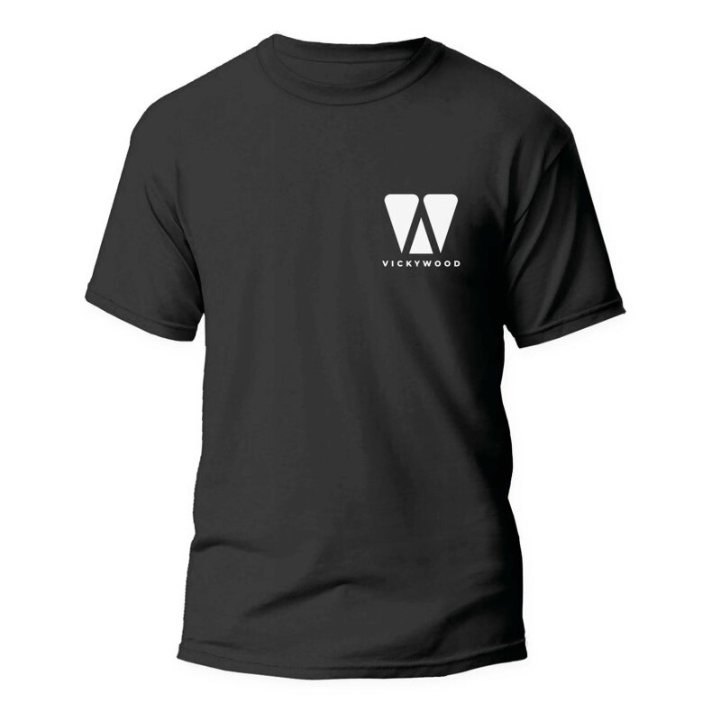 vickywood t-shirt black XS