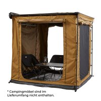 Tent room to Awning VICKYWOOD 200 cm earthy-yellow