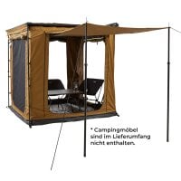 Tent room to awning VICKYWOOD 140 cm black