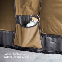 Hybrid-Dachzelt MIGHTY OAK Gen.3 190 ECO goldbraun