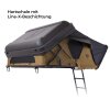 Hybrid roof tent MIGHTY OAK Gen 3.0 190 ECO earthy-yellow