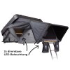 Hybrid roof tent MIGHTY OAK GEN 3.0 160 ECO Grey