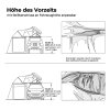 Annex for Roof Tent MIGHTY OAK Gen.3 ECO 160 grey
