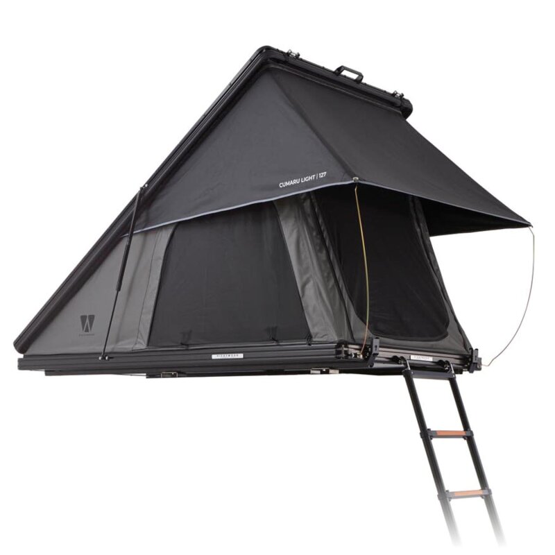 Alu Triangle Hartschalen Dachzelt CUMARU LIGHT 127 grau