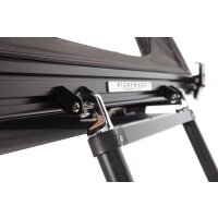 Alu Triangle Hartschalen Dachzelt CUMARU LIGHT 127 grau