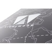 Alu Triangle Hartschalen Dachzelt CUMARU LIGHT 127 grau