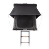 Alu Triangle Hartschalen Dachzelt CUMARU LIGHT 127 grau