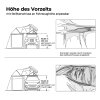 Annex for Roof Tent MIGHTY OAK Gen.3 190 grey