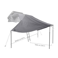 Sonnensegel für MIGHTY OAK Gen.3 ECO 160 grau