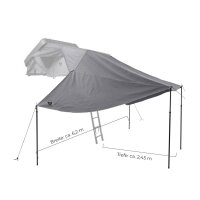 Sonnensegel für MIGHTY OAK Gen.3 190 ECO grau