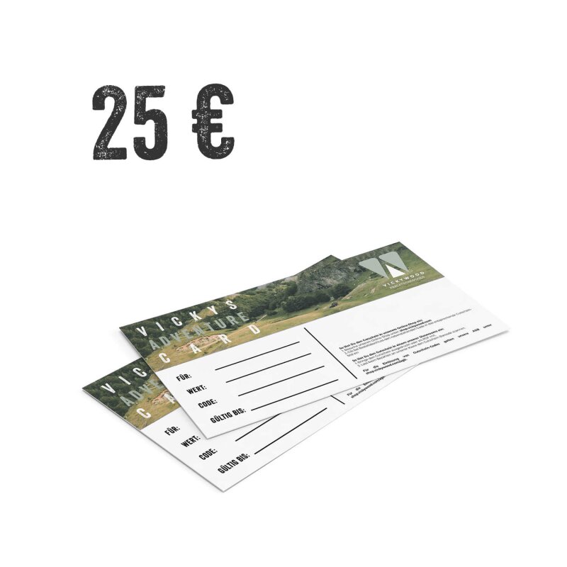 VICKYWOOD voucher 25,00 EURO