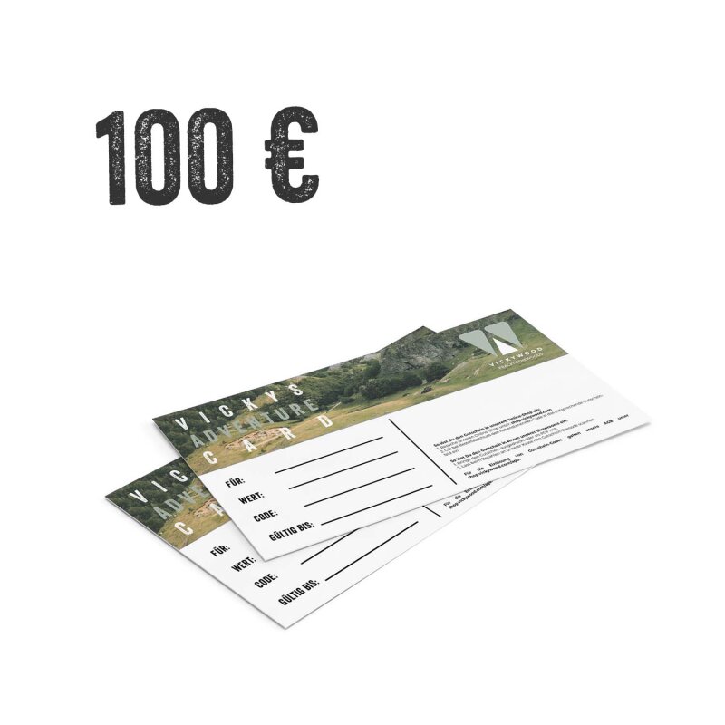 VICKYWOOD Geschenkgutschein 100,00 EURO