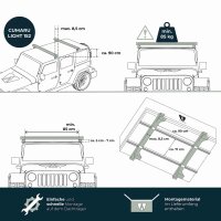 Alu Triangle Hardshell Rooftop Tent CUMARU LIGHT 152 earthy yellow