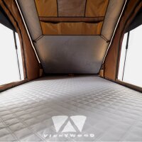 Alu Triangle Hardshell Rooftop Tent CUMARU LIGHT 152 earthy yellow