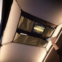 Alu Triangle Hartschalen Dachzelt CUMARU LIGHT 152 goldbraun