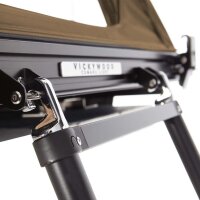 Alu Triangle Hartschalen Dachzelt CUMARU LIGHT 127 goldbraun
