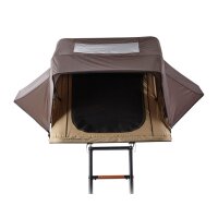 Lightweight roof tent LITTLE BAMBOO GEN.2 125 coffee
