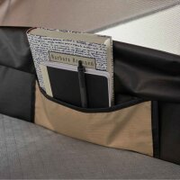 Lightweight Roof Top Tent LITTLE BAMBOO 125 GEN. 2 coffee