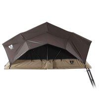 Lightweight Rooftop Tent LITTLE BAMBOO 125 GEN. 2 coffee