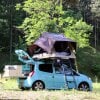 Leichtbau Dachzelt LITTLE BAMBOO 125 GEN. 2 coffee
