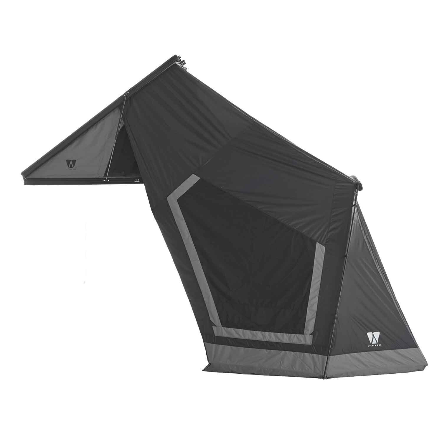 VICKYWOOD Awning CUMARU LIGHT side view with windows