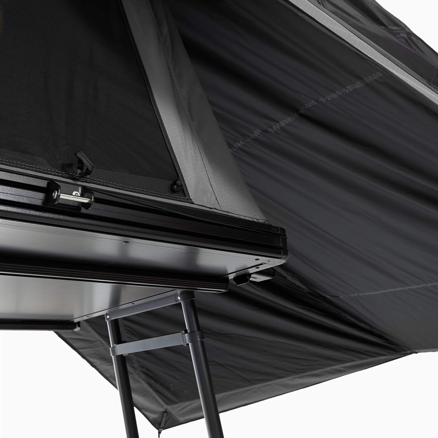 VICKYWOOD Sun Awning CUMARU LIGHT connection at roof tent