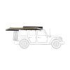 270° Awning LIGHT LEAF Right 200 cm sand