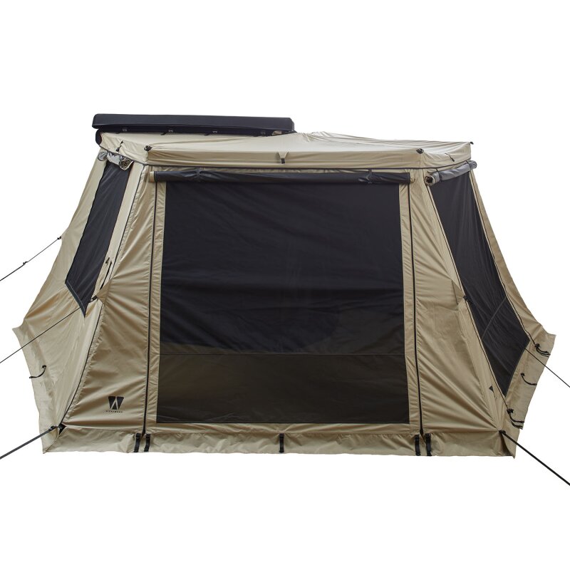 Tent Room for Side Awning 270° LIGHT LEAF Left 200cm sand