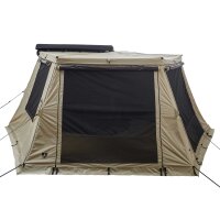 Tent Walls for 270° Awning LIGHT LEAF Left 200 cm sand