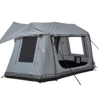 Free-standing Inflatable Camping Tent 140 Grey