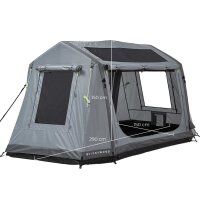 Free-standing Inflatable Camping Tent 140 Grey