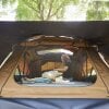 Roof Top Tent WILLOW PRO 1 ECO 160 earthy-yellow w. Standardladder w. Comfort Hybrid Mattress